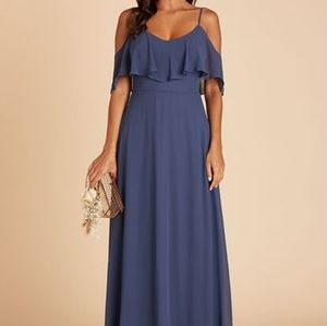 Birdy Grey Navy Jane Convertible Bridesmaid Dress with pockets